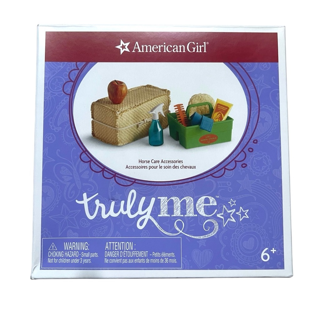 AMERICAN GIRL TRULY ME HORSE CARE ACCESSORIES SET